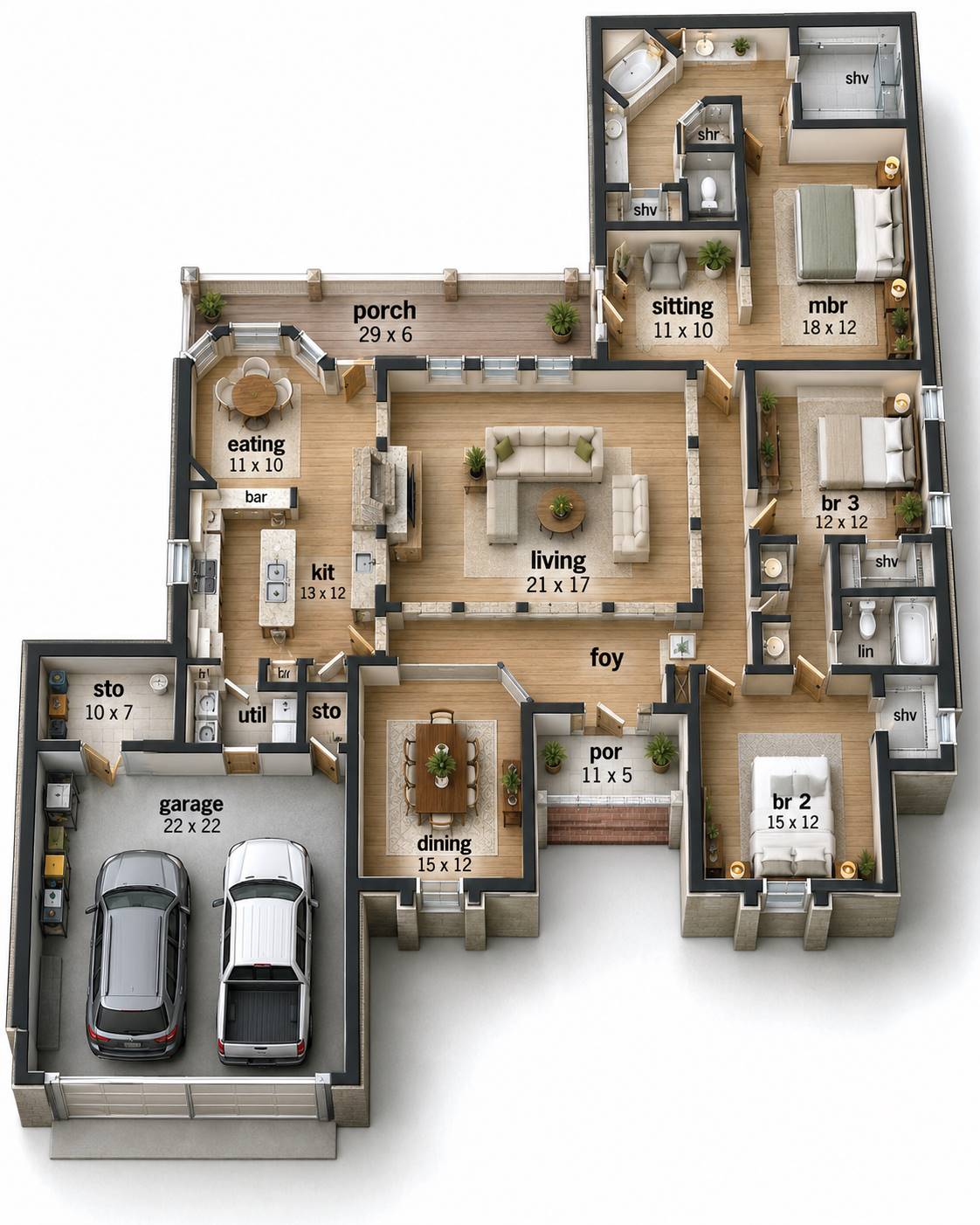 3D Floor Plan