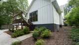 Stairs to Back Patio Reflecting Homeowner Modifications
