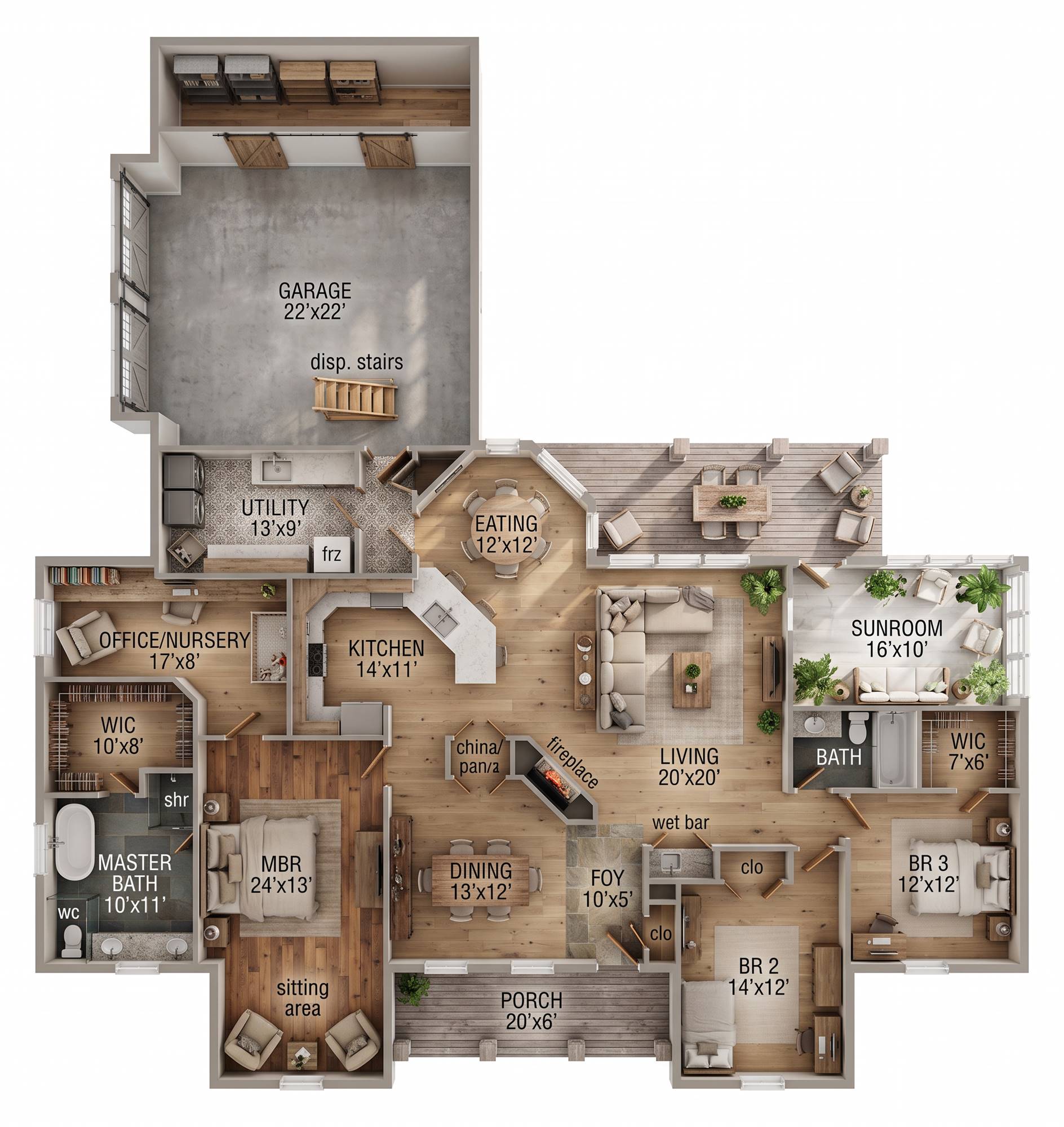 3D Floor Plan