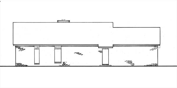 Southern House Plan with 3 Bedrooms and 2.5 Baths - Plan 5363