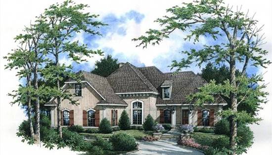 Country House Plan with 1558 Square Feet and 3 Bedrooms from Dream