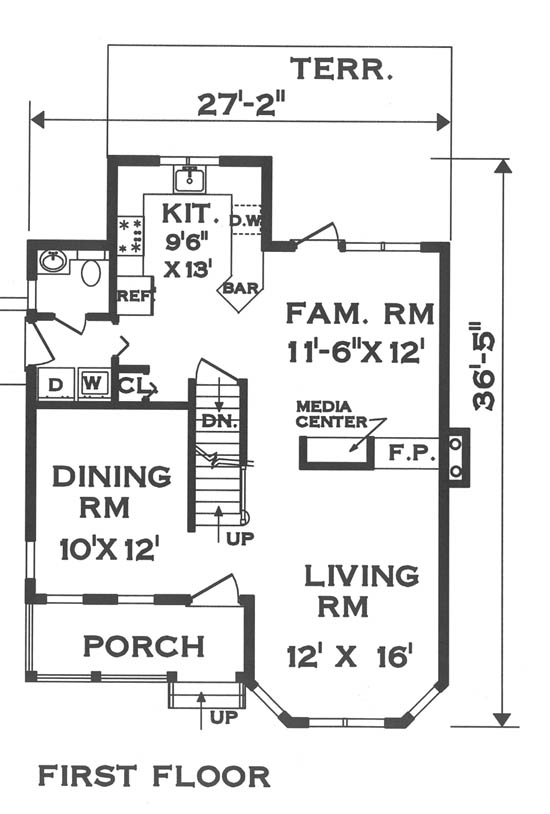 Cottage House Plan With 3 Bedrooms And 2 5 Baths Plan 5671