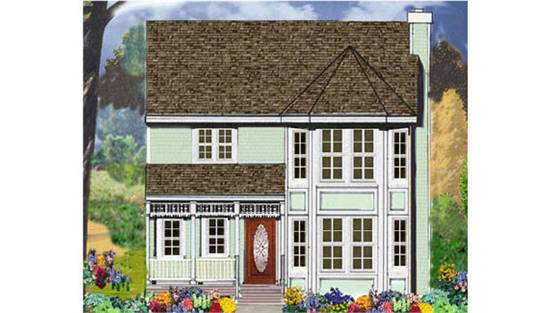 Country House Plan with 1558 Square Feet and 3 Bedrooms from Dream