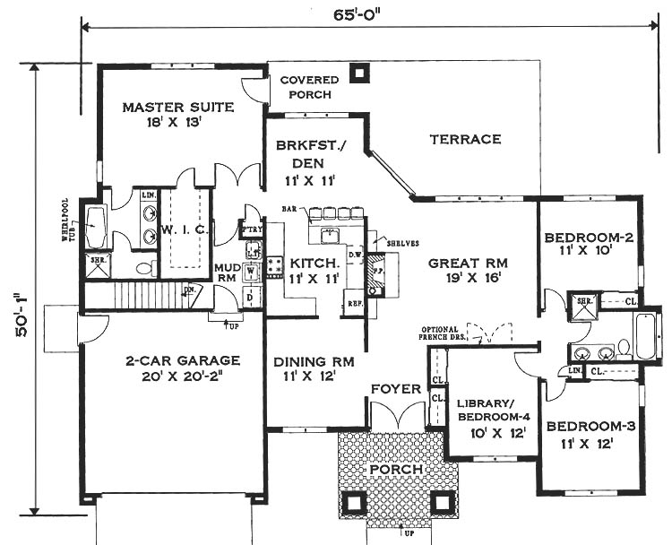 Single Story Bloxburg One Story House Layout