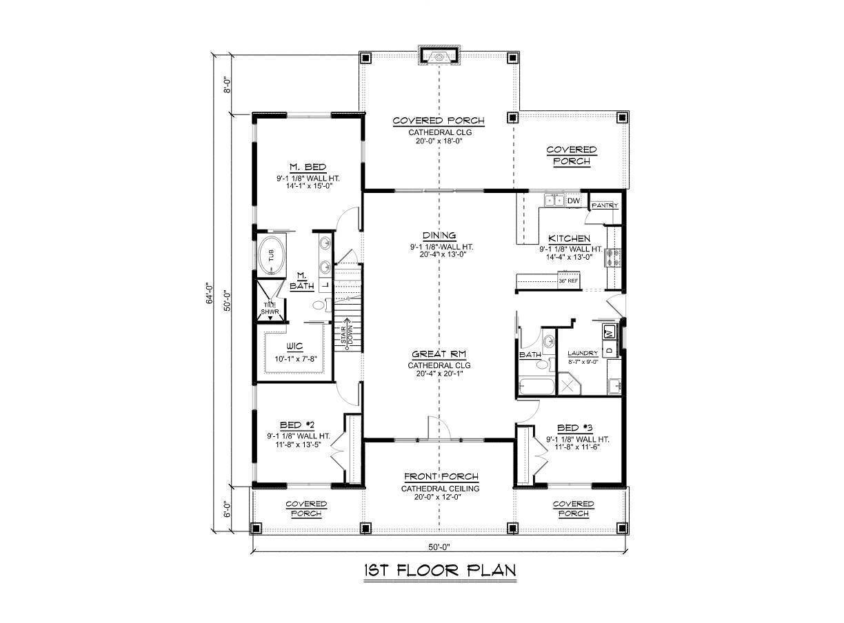 1st Floor with stairs to Walkout Basement