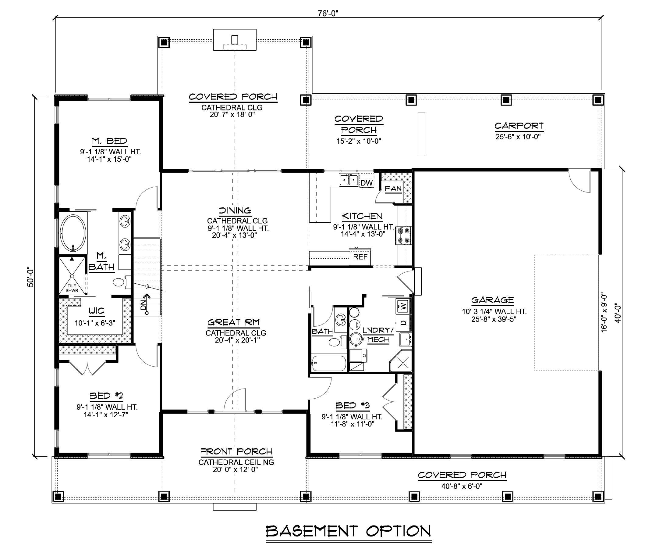 Basement Stair Location