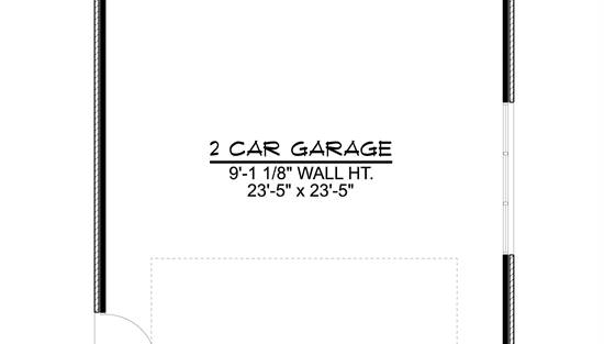 Garage Floor Plan