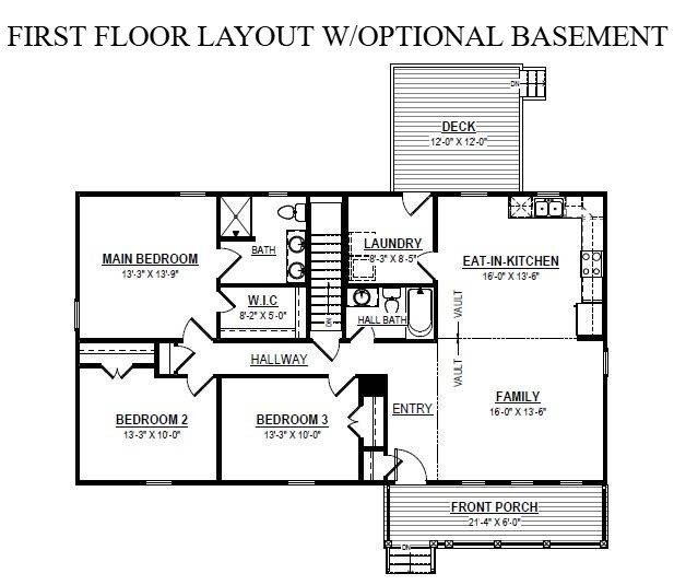 Basement Stair Location