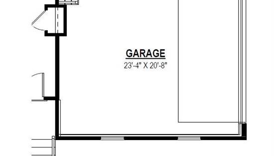 Optional Side-Entry Garage