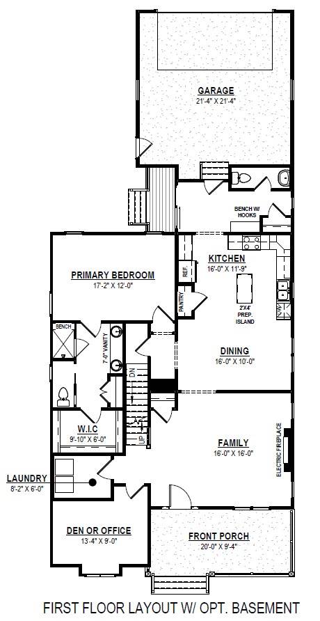 Basement Stair Location