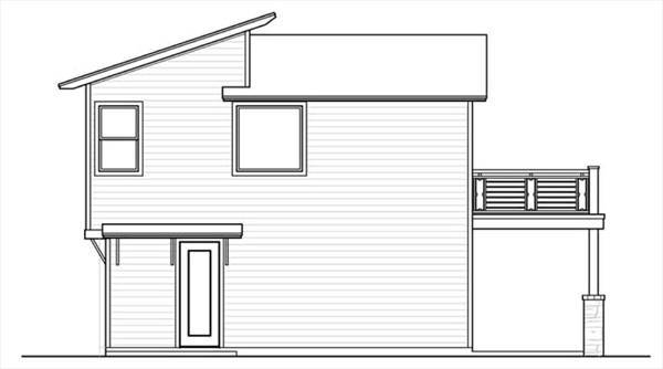North Elevation image of The Kristin House Plan