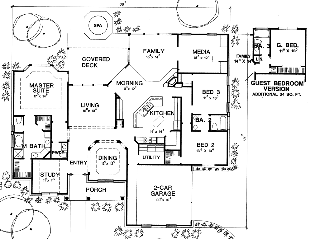 southern-house-plan-with-3-bedrooms-and-2-5-baths-plan-2939