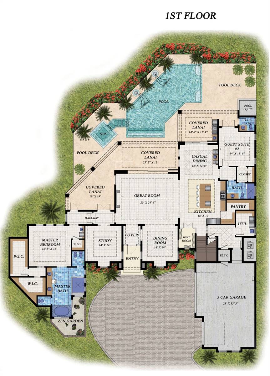 1st Floor Plan