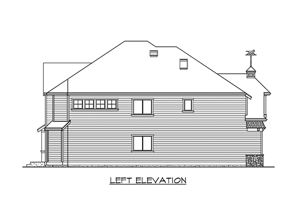 craftsman two-story house plan - Plan 5662