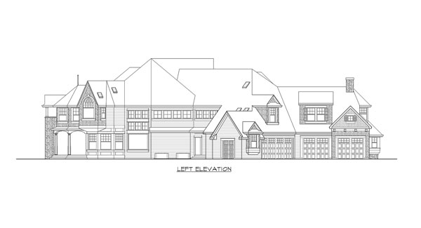 Cape Cod House Plan with 5 Bedrooms and 5.5 Baths - Plan 3234