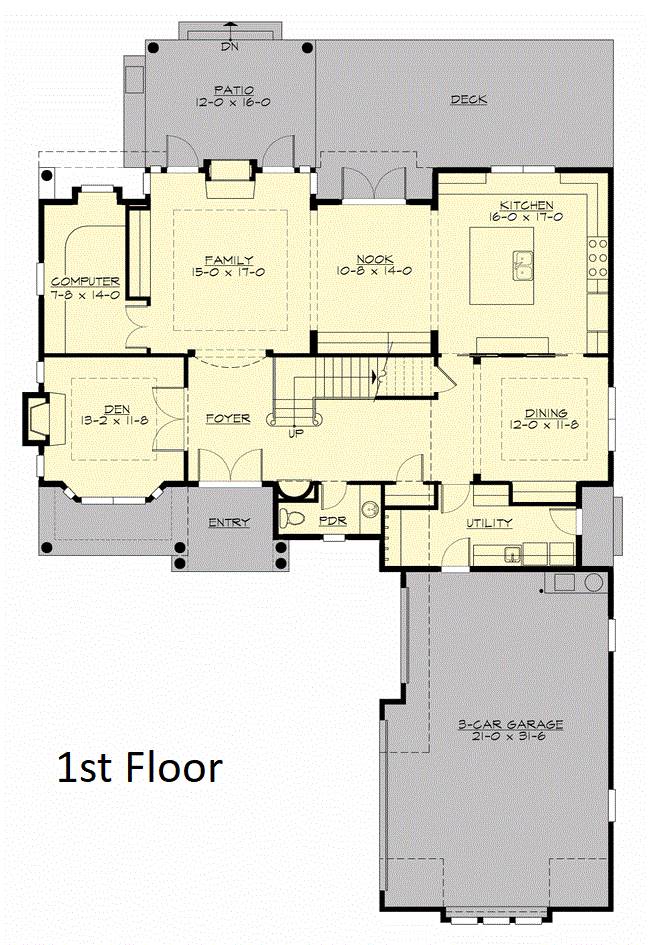 1st Floor Plan