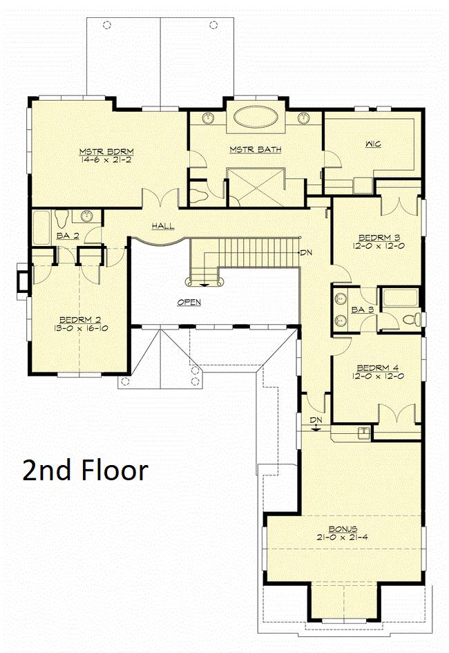 2nd Floor Plan