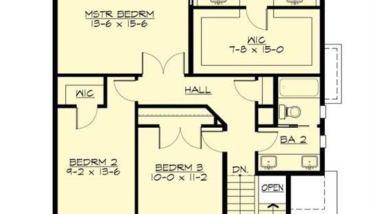 Upper Floor Plan