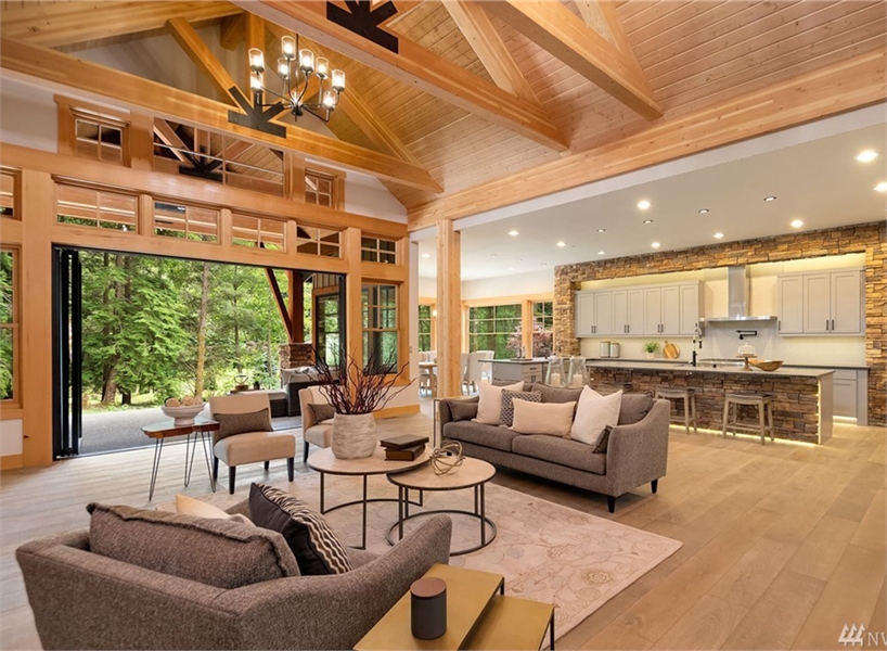 Open-Concept Design is Perfect for Family Gatherings