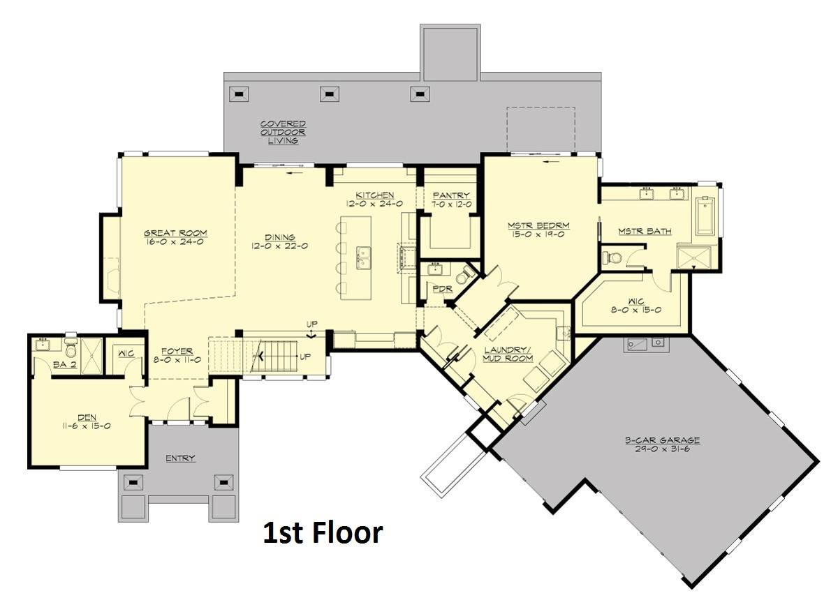 1st Floor Plan