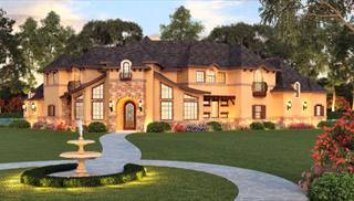 Mediterranean and Tuscan House Designs by DFD House Plans