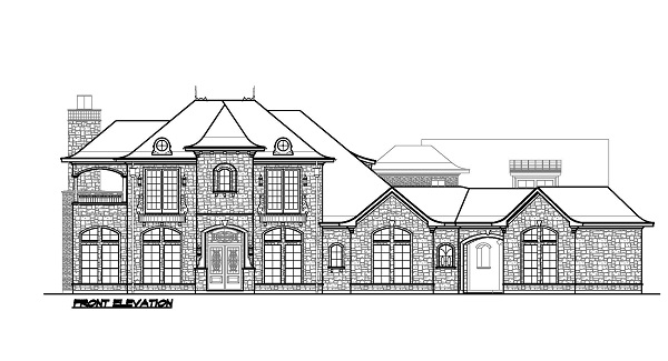 Front Elevation image of Augusta House Plan