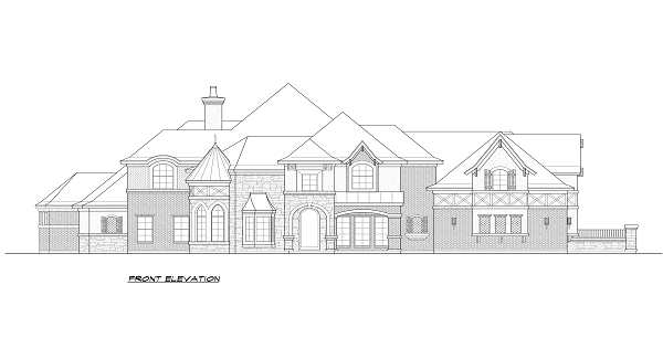 four-bedroom traditional house plan - Plan 9630