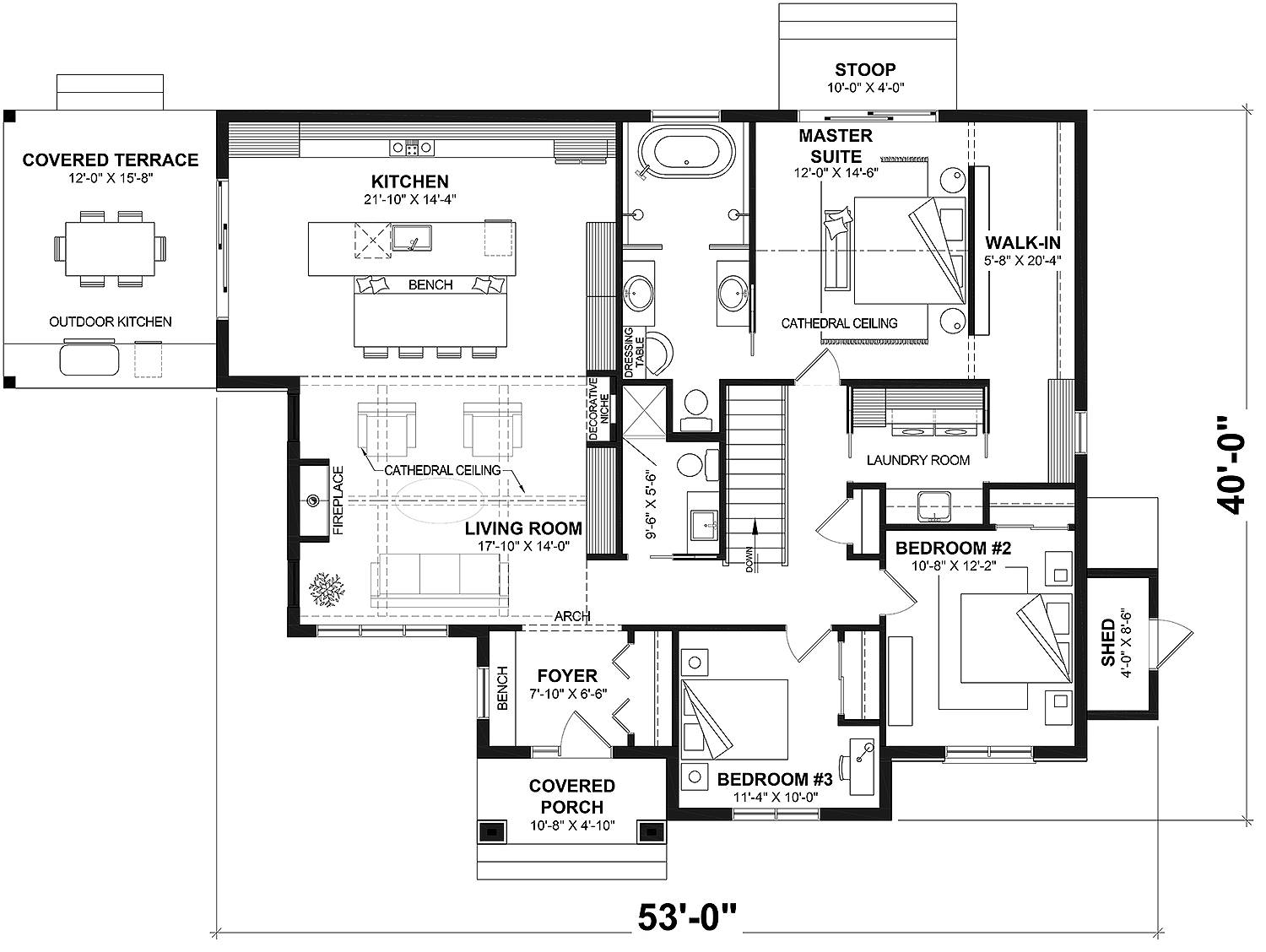 Basement Stair Location