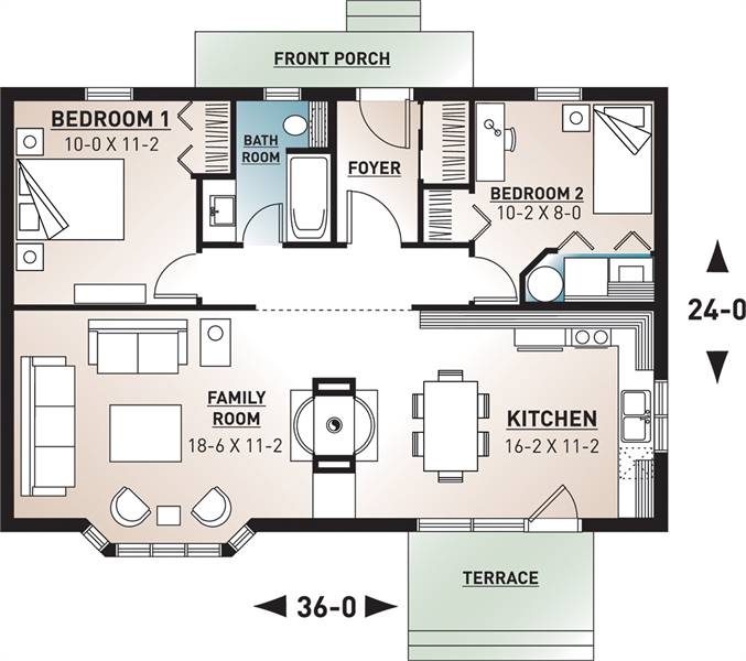 1st Floor Plan