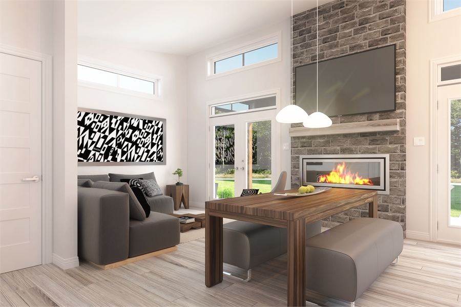 Living room image of Bonzai House Plan