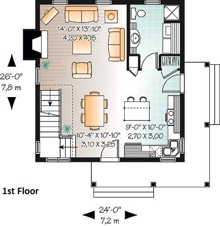 1st Floor Plan