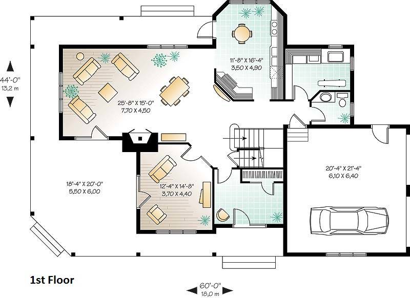 1st Floor Plan