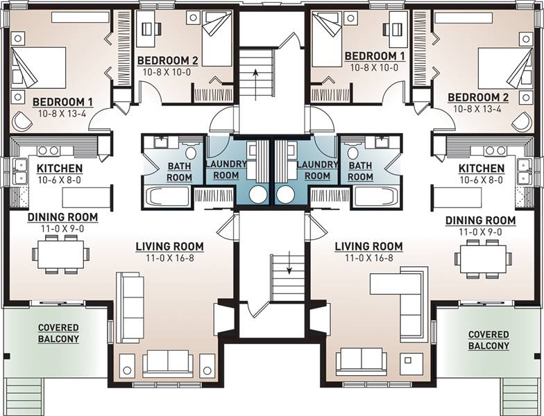 Multi Family Plan 7855