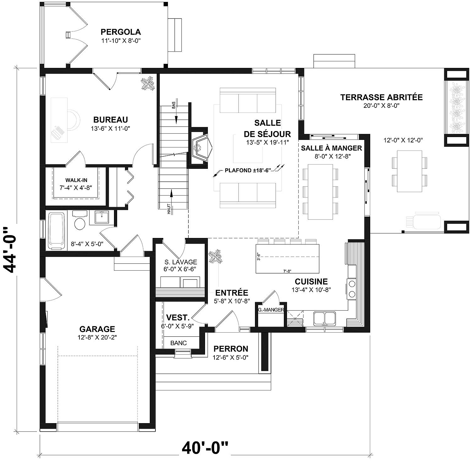 Main with optional basement