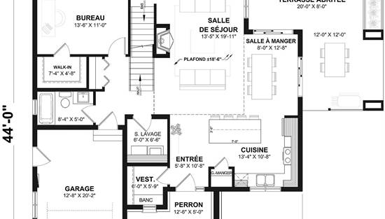 Main with optional basement
