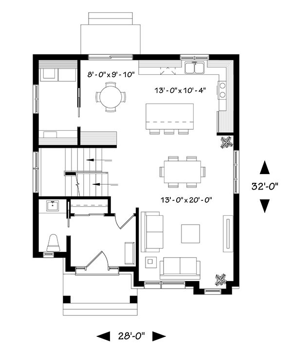 3 Bedrooms and 1.5 Baths - Plan 1437