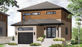 Contemporary House Plans by DFD House Plans