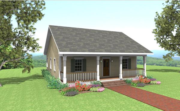 Cottage House Plan With 2 Bedrooms And 1 5 Baths Plan 6516
