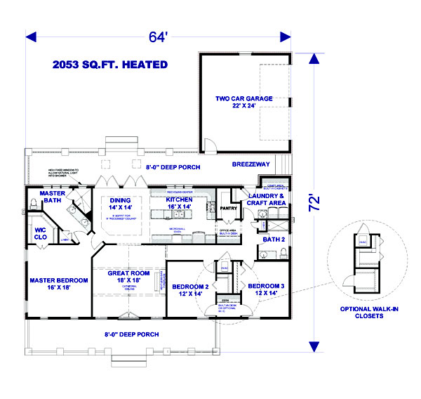 Floor Plan image of Rustic Splendor House Plan