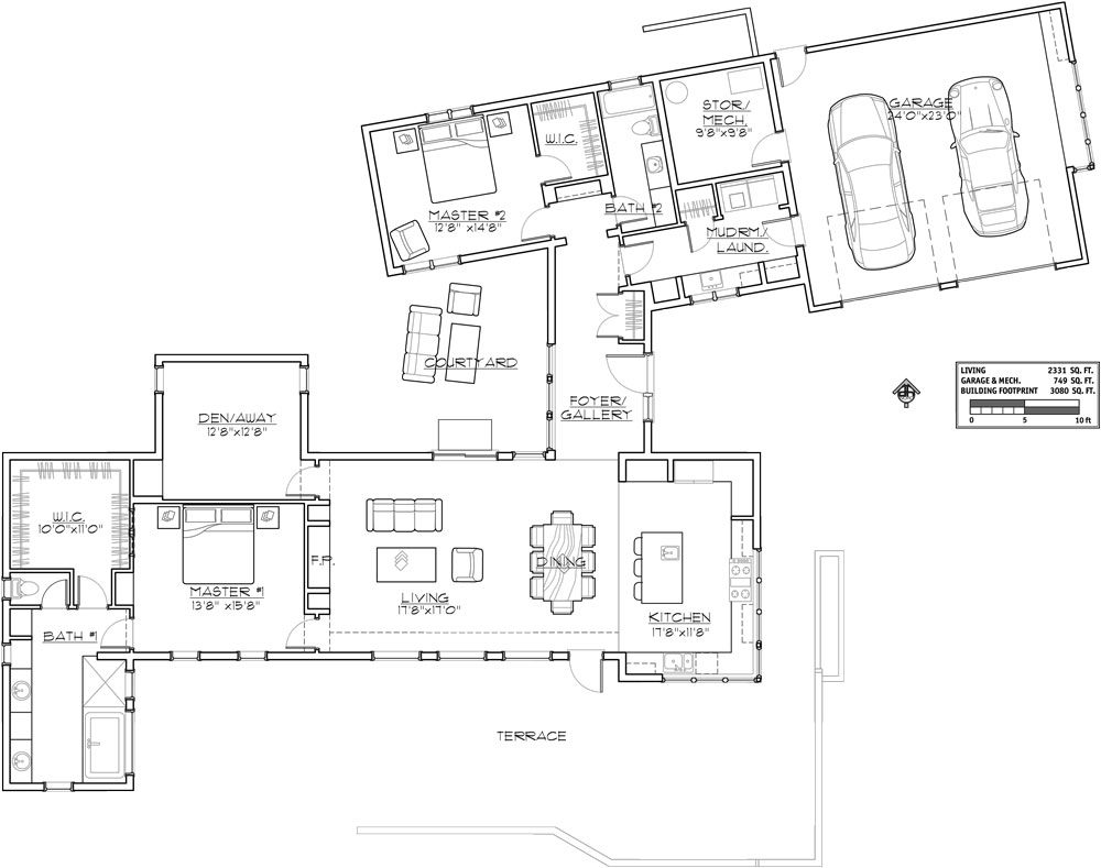 1st Floor Plan