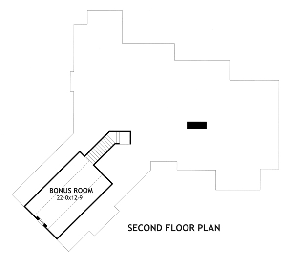 Second Floor Plan image of Vita Encantata House Plan
