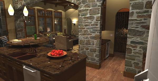 Interiors - Kitchen to Butler