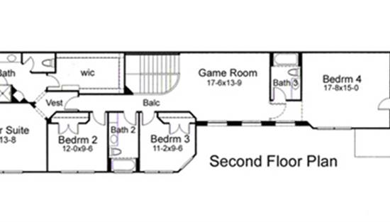 Second Floor Plan