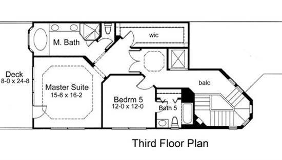 Third Floor Plan