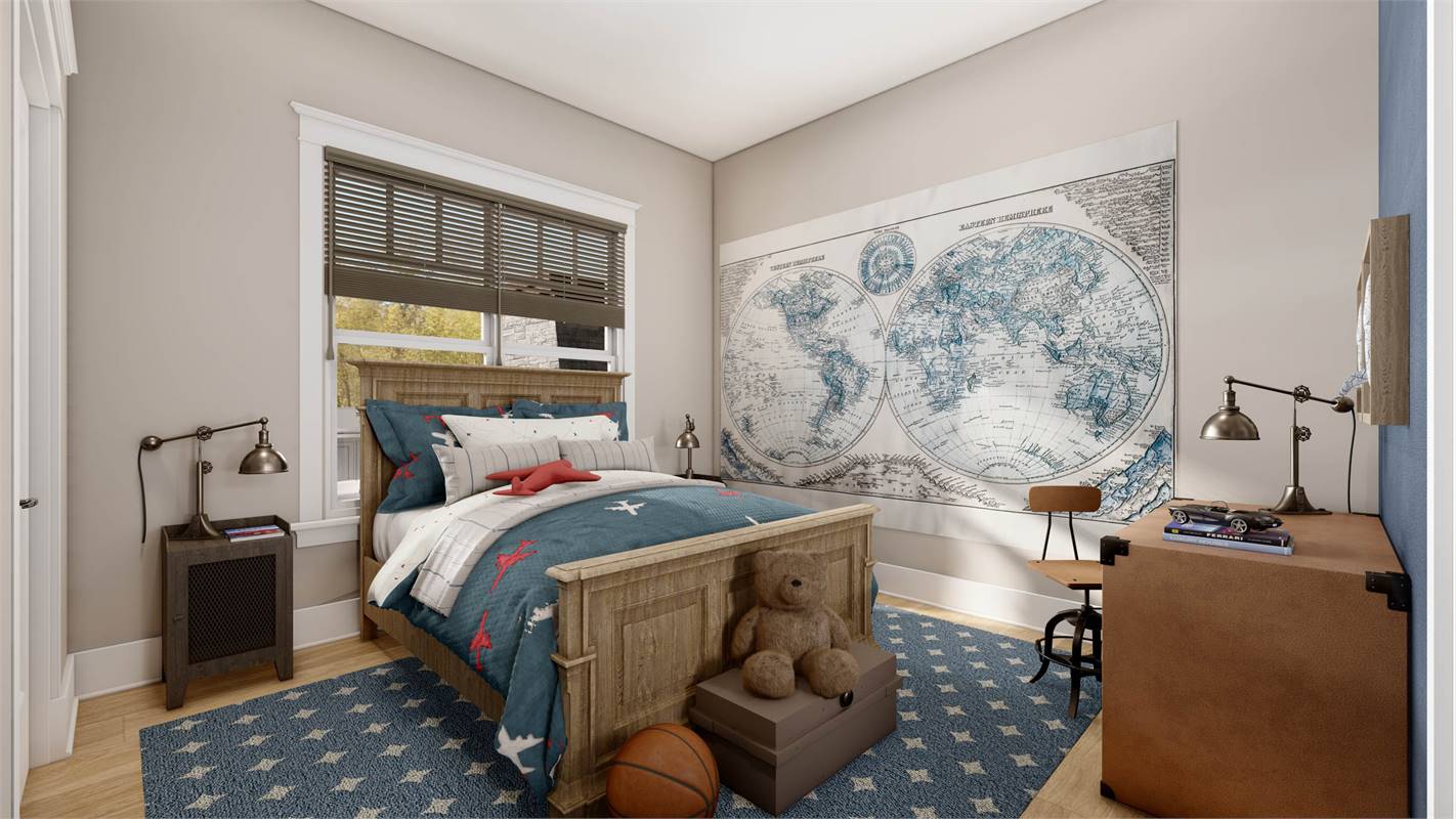 Secondary Bedroom image of L'Attesa Di Vita II House Plan