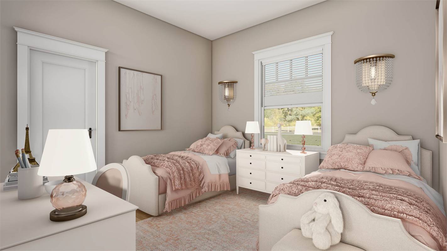 Secondary Bedroom image of L'Attesa Di Vita II House Plan