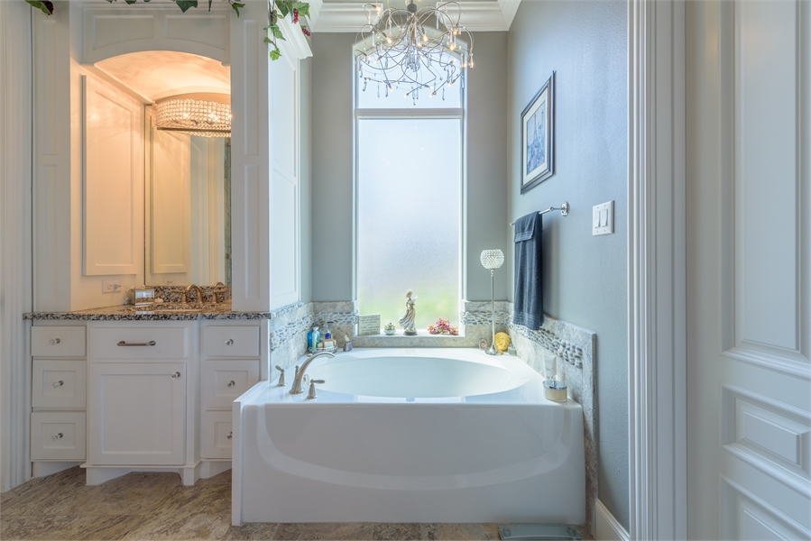 Primary Bath with Freestanding Soaking Tub