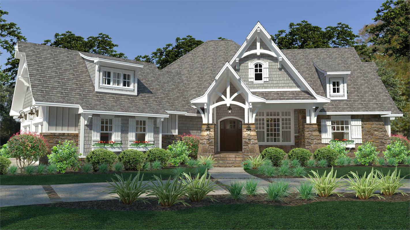 Gorgeous Craftsman Home with Side Entry Garage