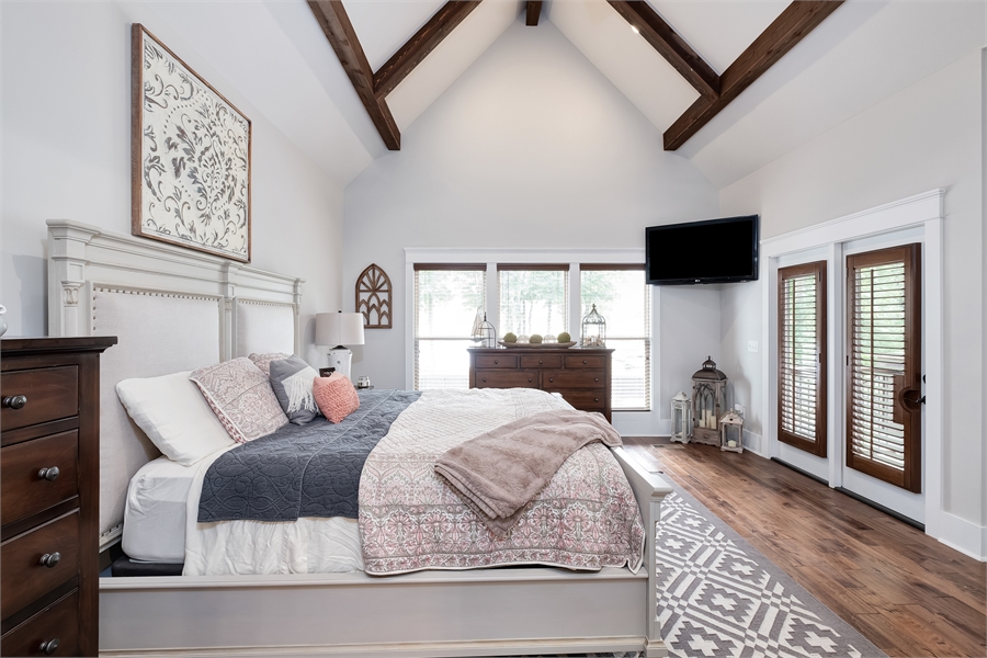 Master Bedroom image of Whispering Valley House Plan