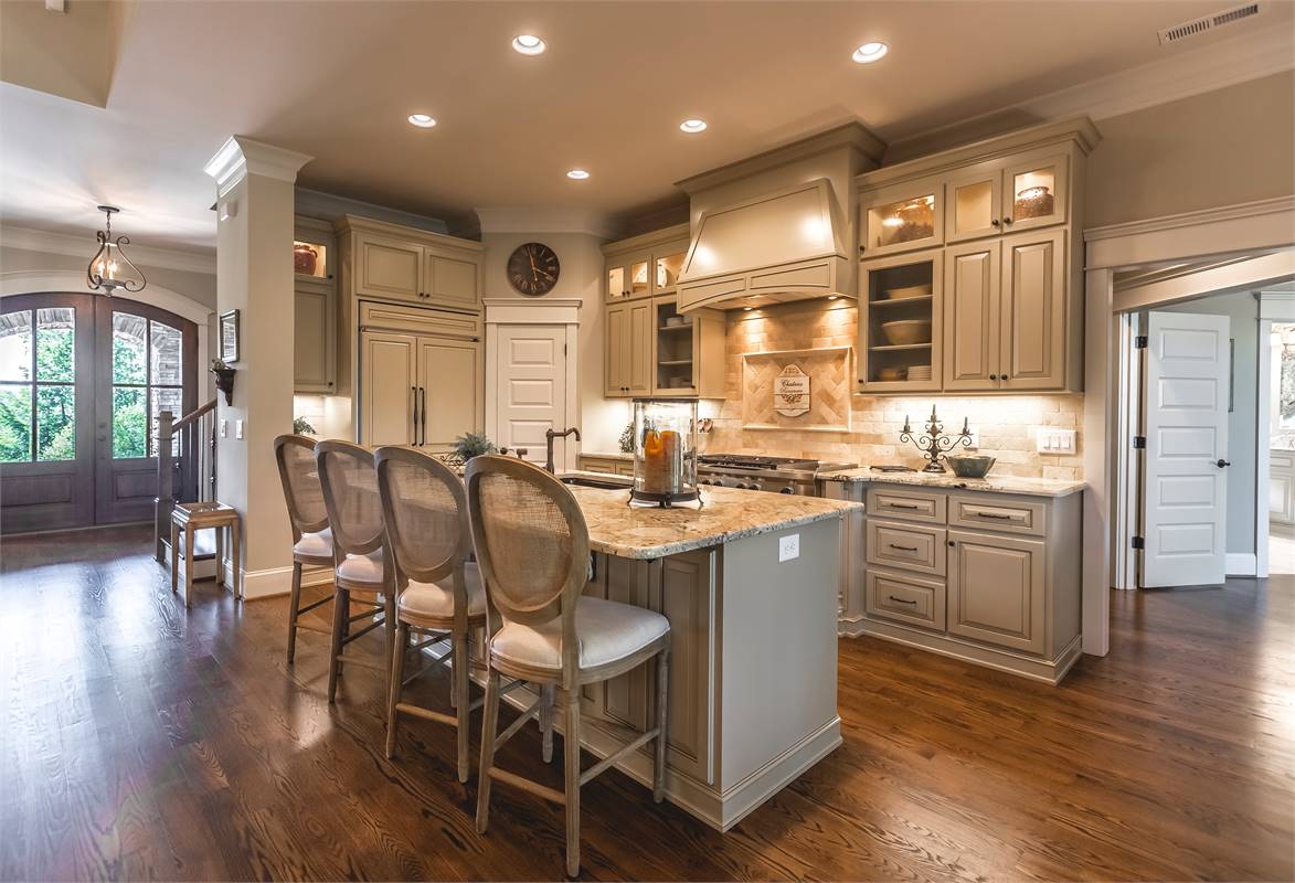 Gourmet Kitchen with Beautiful and Ample Cabinetry